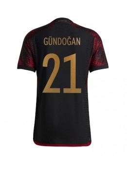 Deutschland Ilkay Gundogan #21 Auswärtstrikot WM 2022 Kurzarm